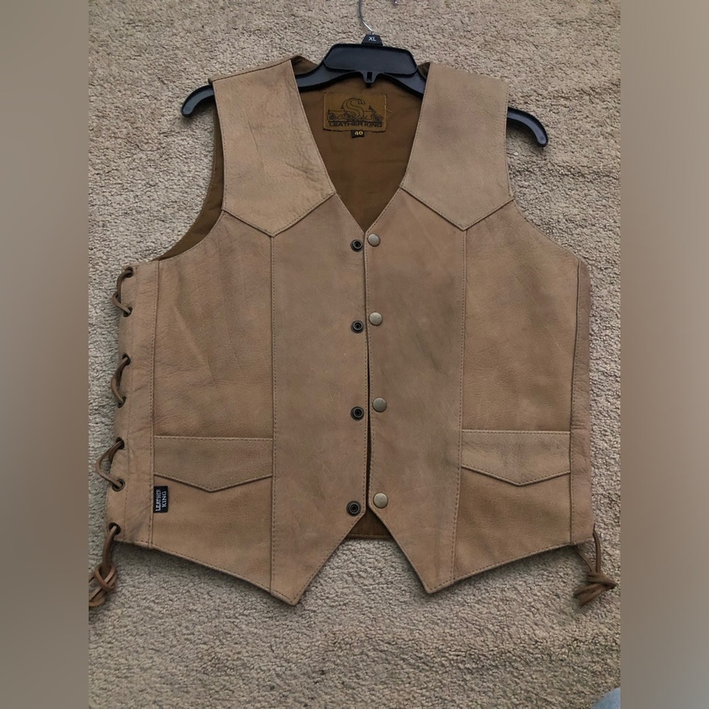 Leather Kings Vest